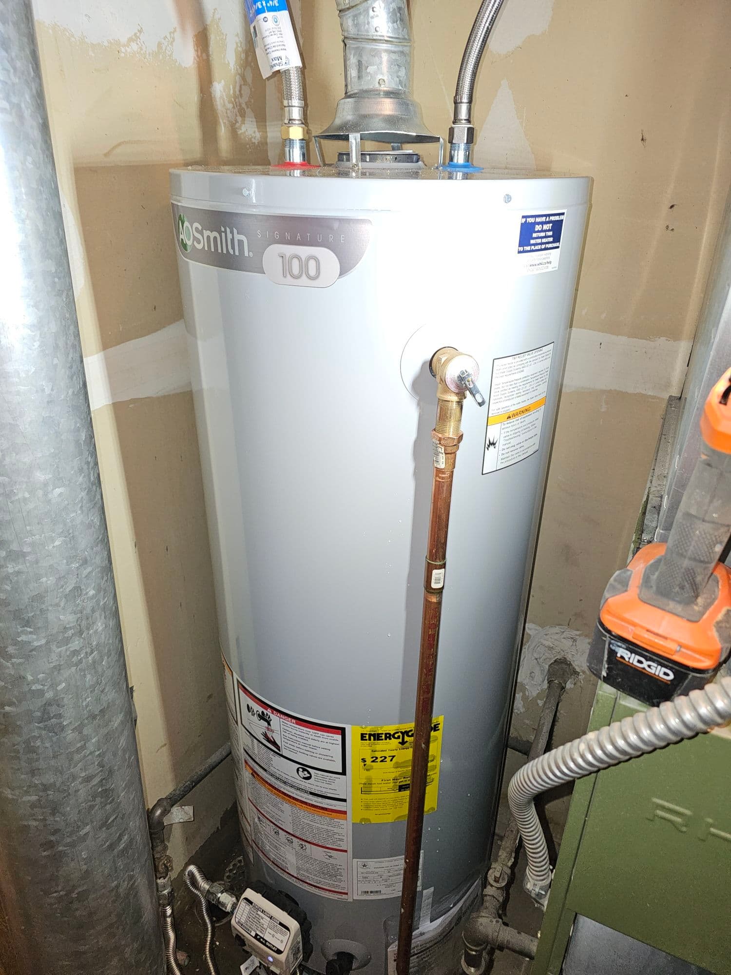 Project Efficient Water Heater Installation with A.O. Smith image