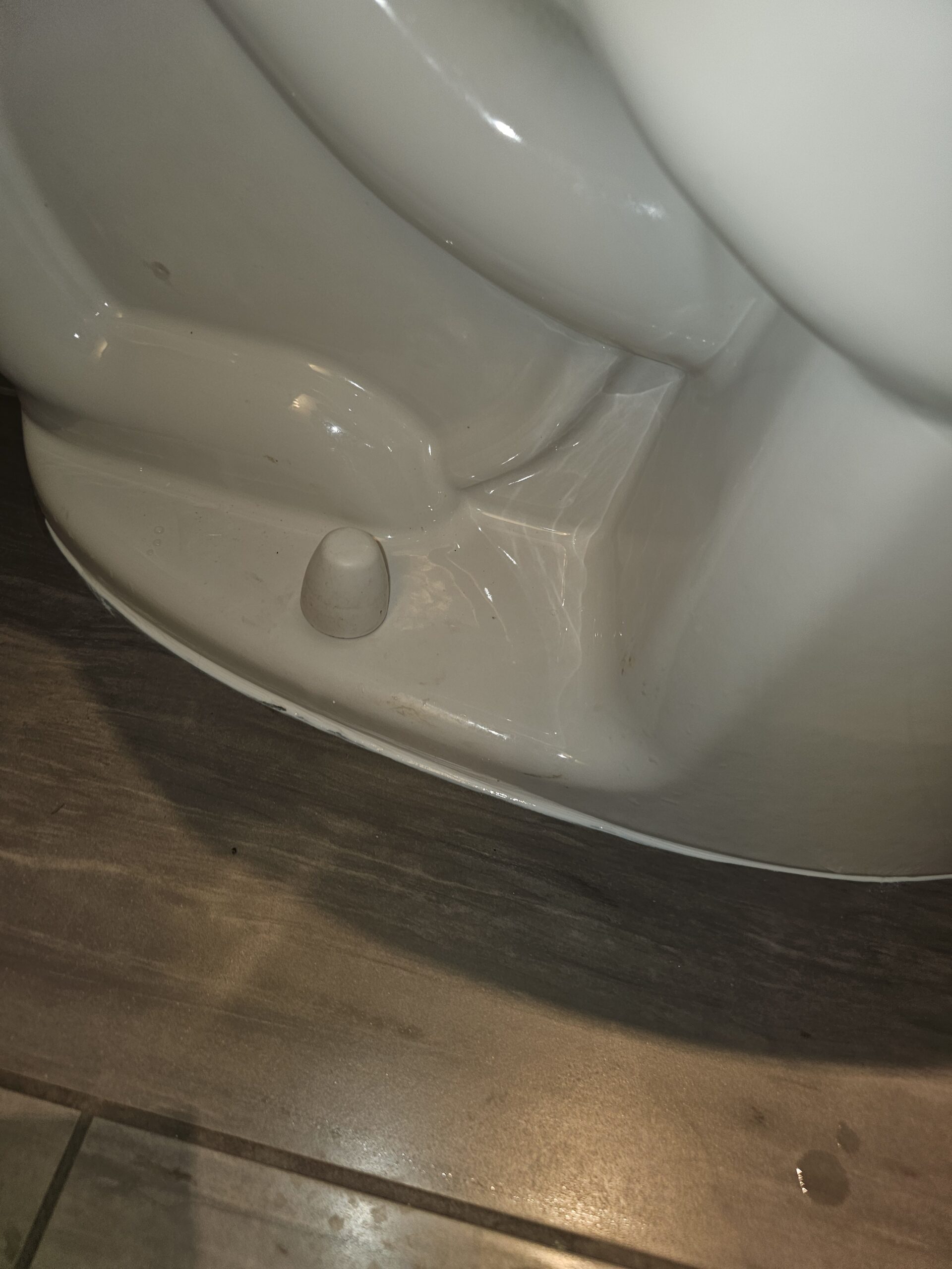 Toilet Re-Seated After Wax Ring Replacement by Titan Plumbing Services LLC in Douglas County Colorado